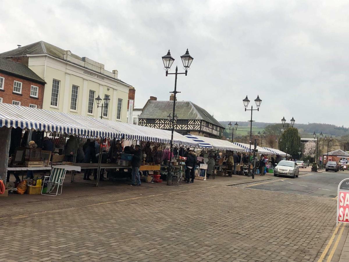 Flat G, 8 Castle Street Appartement Ludlow Buitenkant foto